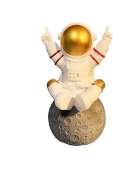 Polyester Astronot Bluetooth Hoparlör Alk1530
