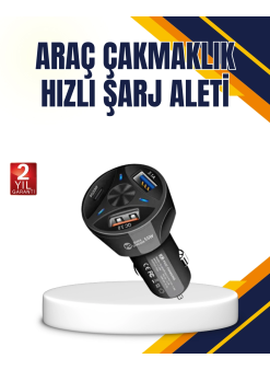 Polygold Quick Charger 55w Araç Şarj Cihazı Pd Usb C Destekli