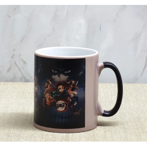 Porselen Renk Değiştiren Demon Slayer Kupa Bardak Aalk380