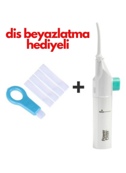 2'si 1 Arada Mekanik Diş Ve Ağız Temizleme & Diş Beyazlatma Seti | Power Floss