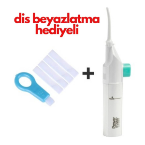 2'si 1 Arada Mekanik Diş Ve Ağız Temizleme & Diş Beyazlatma Seti | Power Floss