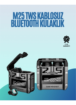 Powerbank Özellikli Kablosuz Kulaklık | Otomatik Bağlantı | Şarj Kutusu Dahil