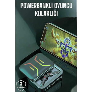 Powerbankli Bluetooth Kulaklık Yüksek Ses Kaliteli Kablosuz