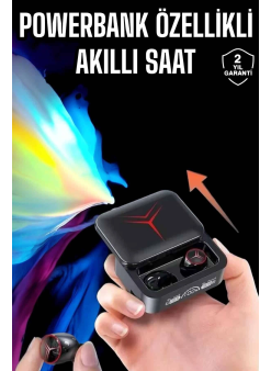 Powerbankli Kulaklık Bluetooth Bağlantılı Çoklu Bağlantı