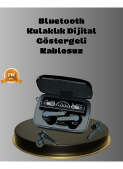 Powerbank’lı M19 Bluetooth Kulaklık – Oyun İçin Düşük Gecikme, Uzun Kullanım Ve Şarj Desteği