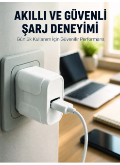 Pratik Ve Kompakt Tasarımlı 12w Usb Telefon Şarj Adaptörü