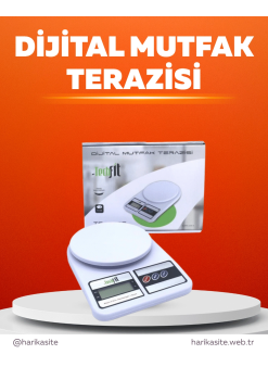 Pratik Ve Şık Tasarımıyla Dijital Mutfak Tartısı