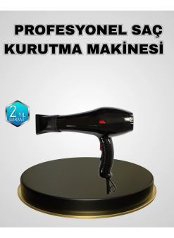 Profesyonel 2200w Fön Makinesi Soğuk Sıcak Üflemeli İki Kademeli