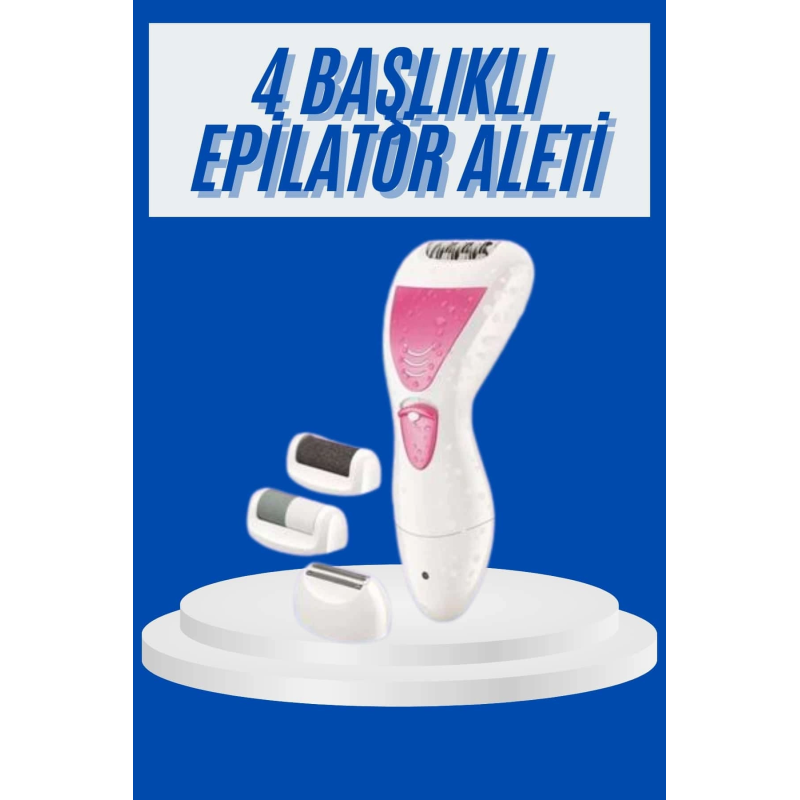 Profesyonel 4in1 Çok Amaçlı Epilasyon Aleti Şarjlı Pratik Taşınabilir Profesyonel 4in1 Çok Amaçlı Epilasyon Aleti Şarjlı Pratik Taşınabilir