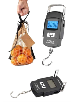Profesyonel El Terazisi El Kantarı 50 Kg Dijital Göstergeli Tartı
