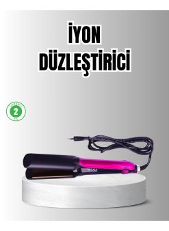 Profesyonel İyon Teknolojili Saç Düzleştirici – 220°c Hızlı Isınma Ve Led Ekranlı Tasarım