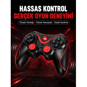Profesyonel  Kablosuz Gamepad Çoklu Cihaz Desteği