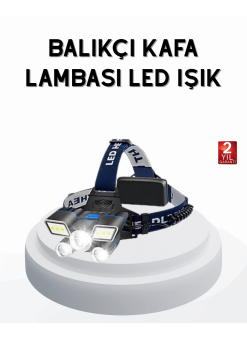 Profesyonel Şarjlı Led Far – Ipx5 Suya Dayanıklı, 4 Işık Modu, Hareket Sensörlü