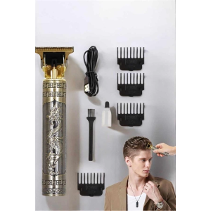 Profesyonel Şarjlı Saç Ve Sakal Şekillendirici Çizik Tıraş Makinesi