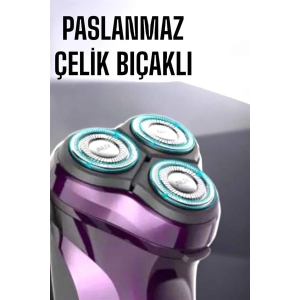 Profesyonel Şarjlı Saç Ve Sakal Tıraş Makinesi Hassas Kesim