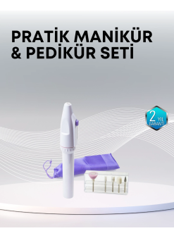 Profesyonel Tırnak Matkap Seti – Ayarlanabilir Hız, Düşük Gürültü Ve Kompakt Tasarım