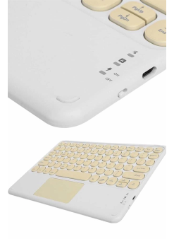 Profesyonel Wifi Q Klavye Bluetooth Klavye Touchpad 10.8 Inç