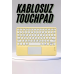 Profesyonel Wifi Q Klavye Bluetooth Klavye Touchpad 10.8 Inç