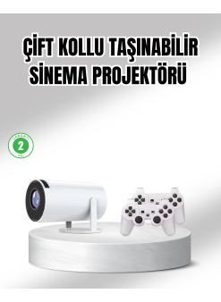 Projeksiyon Cihazı 4k Destekli Kablosuz Bağlantılı Bluetooth 5.0