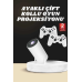 Projeksiyon Cihazı Video Oyun Konsolu Projektör Taşınabilir Ayaklı Çift Kollu 4k Çözünürlüklü Projeksiyon Cihazı Video Oyun Konsolu Projektör Taşınabilir Ayaklı Çift Kollu 4k Çözünürlüklü