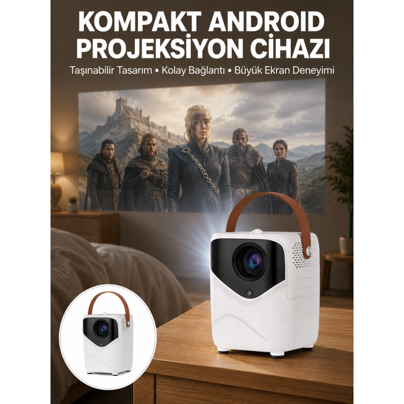 Projeksiyon Ev Sineması Bluetooth 4k Hd Kaliteli Görüntü Kumandalı Yeni Nesil Projeksiyon Ev Sineması Bluetooth 4k Hd Kaliteli Görüntü Kumandalı Yeni Nesil