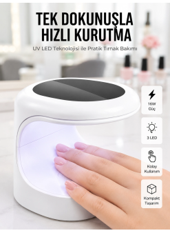 Protez Tırnak Kurutma