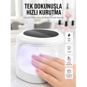 Protez Tırnak Kurutma
