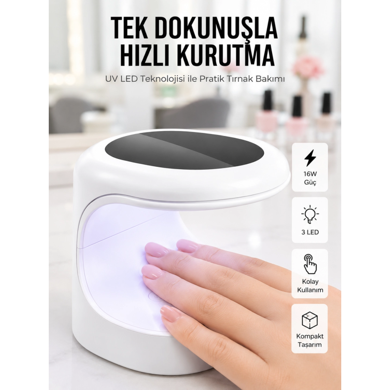 Protez Tırnak Kurutma Protez Tırnak Kurutma
