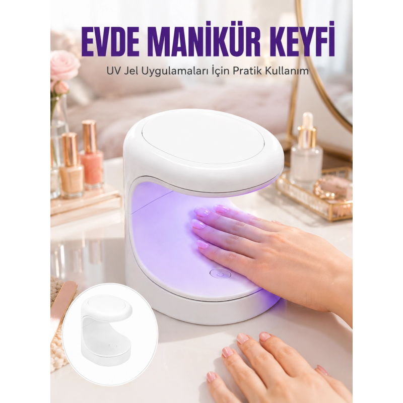 Protez Tırnak Kurutucu Kalıcı Oje Led Oje Kurutucu Uv Işınlı Taşınabilir Yeni Nesil Protez Tırnak Kurutucu Kalıcı Oje Led Oje Kurutucu Uv Işınlı Taşınabilir Yeni Nesil