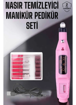 Protez Tırnak Manikür Ve Pedikür Seti Elektrikli