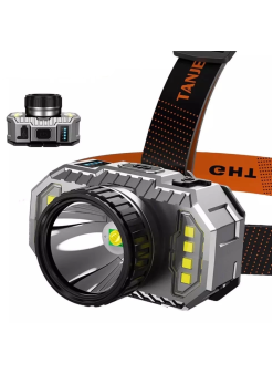 Ps-010 800 Lümen Şarj Göstergeli Cob Led Usb'li Şarjlı Kafa Lambası