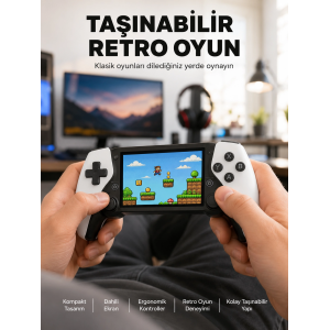 Ps1 Gba Nes Oyun Destekli Retro Cihaz Yeni Nesil