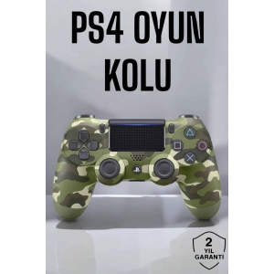 Ps4 Oyun Kolu Kamuflaj Desenli Joystick