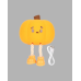 Pumpkin Led Night Light Dokunmatik Şarjlı Silikon Gece Lambası