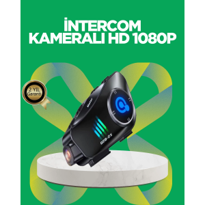 Q28 Bluetooth Kask Kulaklık 1080p Kamera – Su Geçirmez Motosiklet Interkom