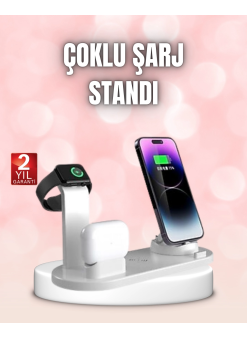 Qi Destekli Tüm Cihazlarla Uyumlu Kablosuz Şarj Ünitesi