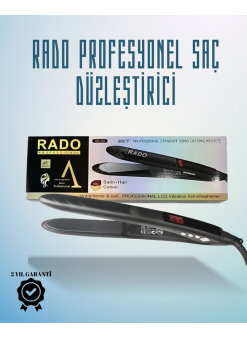 Rado Rd-446 Seyahat Dostu Saç Düzleştirici – Güvenlik Kilidi Ve Taşınabilir Tasarım