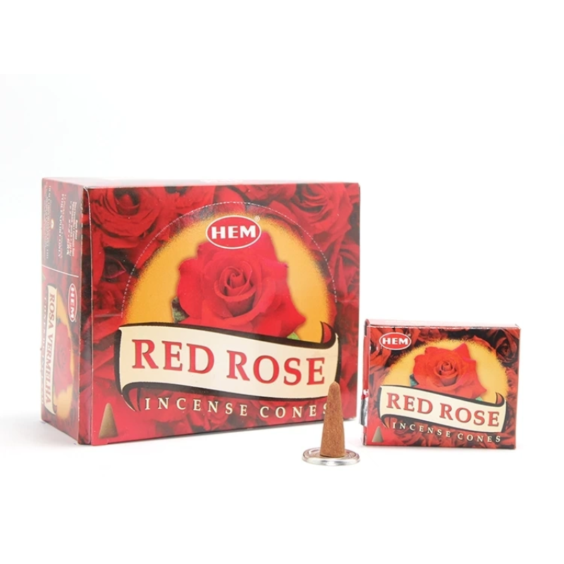 Red Rose Aromalı Konik Tütsü Red Rose Aromalı Konik Tütsü