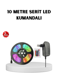 Renkli Smart Led Şerit – Suya Dayanıklı, Esnek, Enerji Tasarruflu