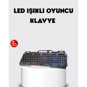 Rgb Aydınlatmalı Klavye Mouse Seti – Usb Bağlantılı, Türkçe Q, Ayarlanabilir Dpı, Ergonomik Yapı