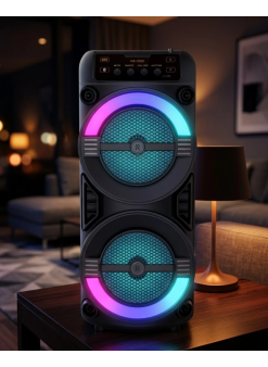 Rgb Işıklı Bluetooth Hoparlör Kablosuz Taşınabilir Stereo Speaker