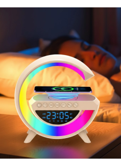 Rgb Işıklı Kablosuz Hoparlör Bluetooth Usb Fm Tf Kart Destekli