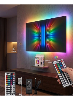 Rgb Led Strip 5 Metre Kumandalı 5050 Şerit Led Dekorasyon Işığı