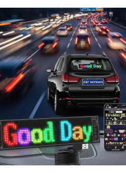 Rgb Led Yazı Paneli Telefon Kontrollü Kayan Yazı Animasyonlu Ekran