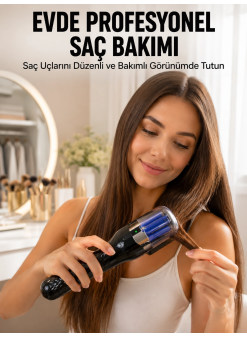 Rh-6668 Taşınabilir Şarjlı Saç Kesme Makinesi Elektrikli Kişisel Bakım Aleti Yeni Nesil