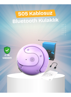 S05 Kablosuz Kulaklık – Küçük Kulak Yapılarına Uygun, Kayma Yapmayan Tasarım