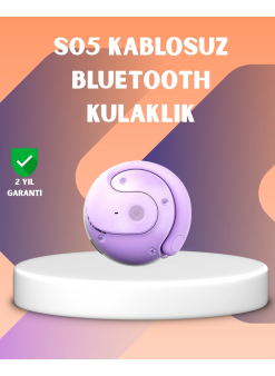 S05 Kulak İçi Kulaklık – Değiştirilebilir Silikon Uçlu Ergonomik Tasarım