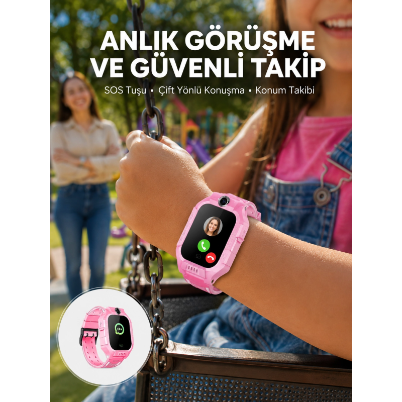 S10 Çocuk Takip Saati Güvenli Alan Uyarısı Ve Sesli Mesaj Yeni Nesil S10 Çocuk Takip Saati Güvenli Alan Uyarısı Ve Sesli Mesaj Yeni Nesil
