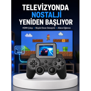S10 Gamepad Hdmı Tv Bağlantılı 520 Klasik Retro Oyun 2025 Seri Orijinal Yeni Nesil