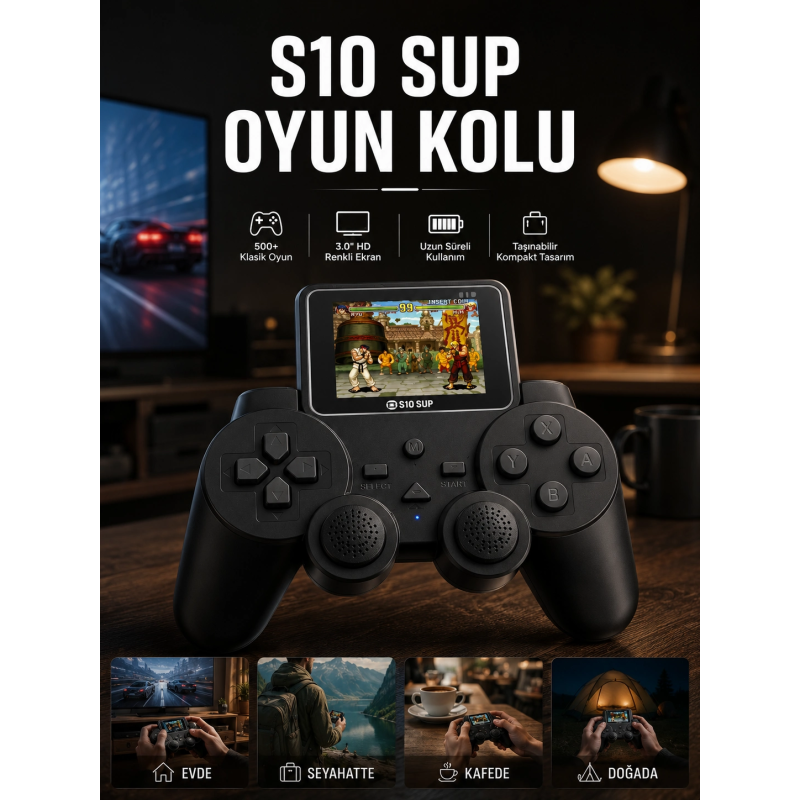 S10 Sup 520 Oyunlu Gamepad Tv Uyumlu Gamepad S10 Sup 520 Oyunlu Gamepad Tv Uyumlu Gamepad
